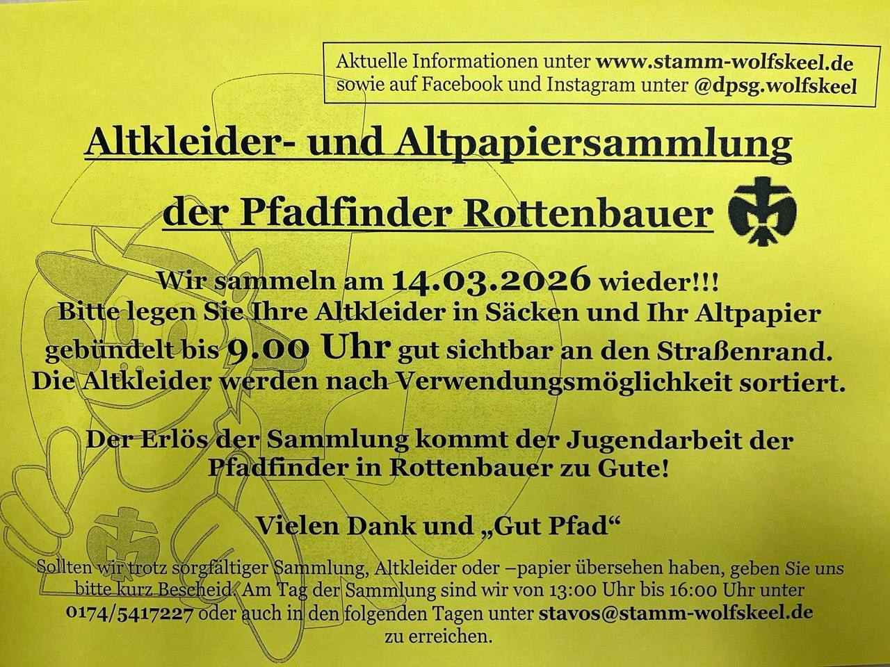 Altpapiersammlung